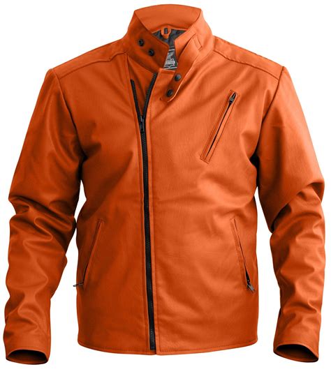 Men's Orange Jackets 